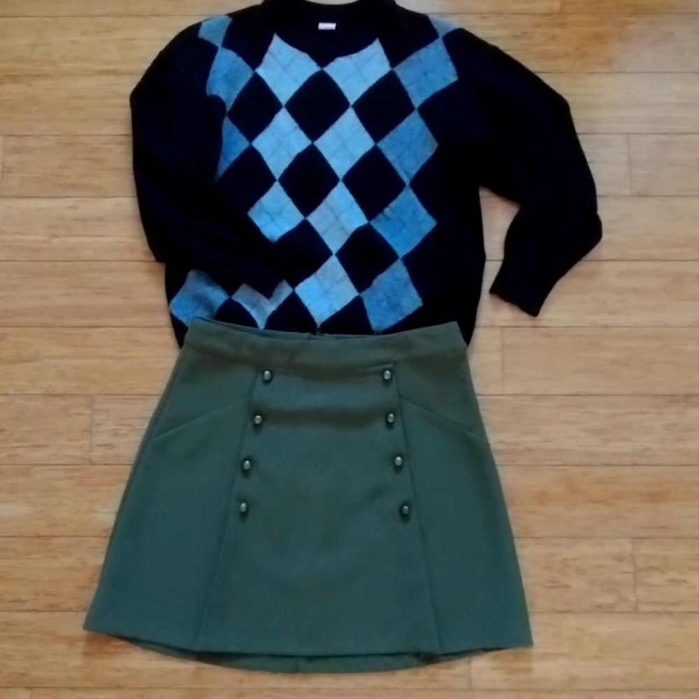 Lambs wool sweater - black